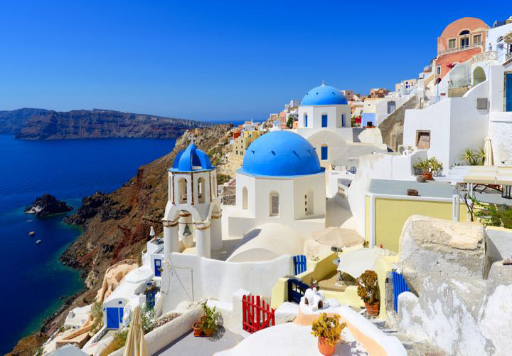One day trip to Santorini by highspeed ferry from Crete